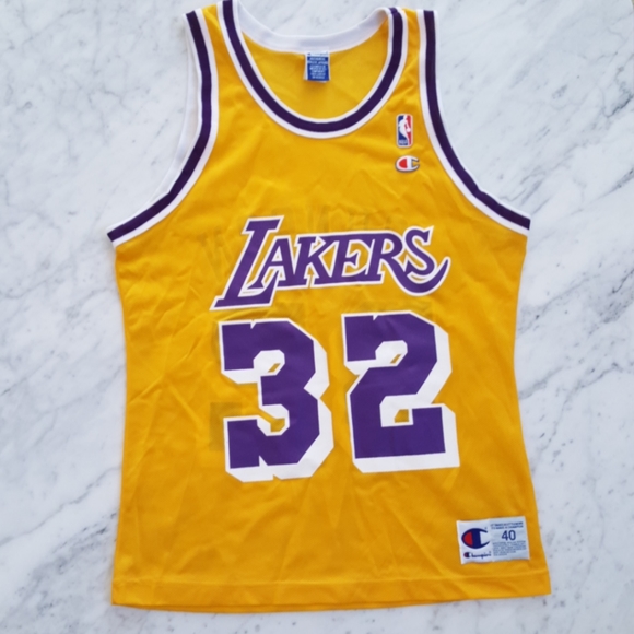 Champion Other - Lakers Magic Johnson Champion Jersey sz 40